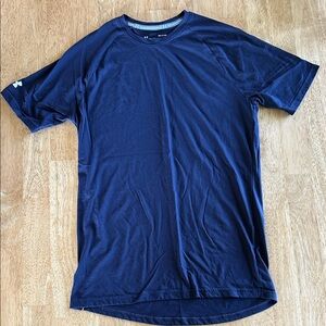 Under Armour Men's Dark Blue Short Sleeve Tee
